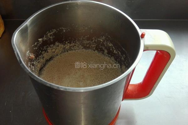 核桃花生豆浆的做法图解7
