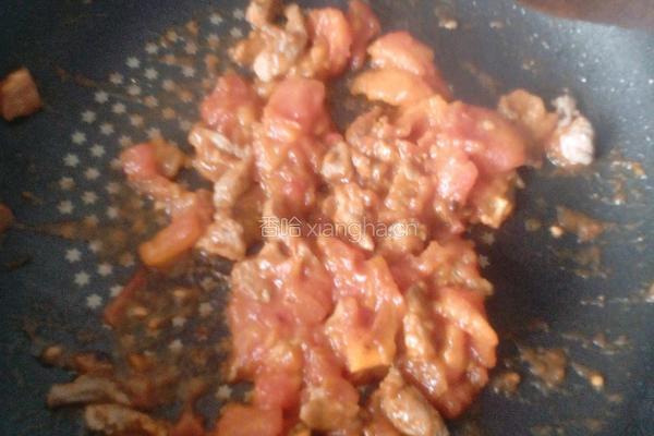 番茄炒肉的做法图解11