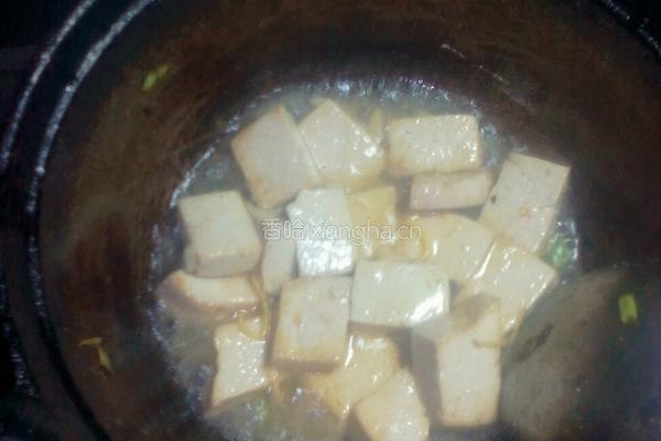 鸡血炒豆腐的做法图解5