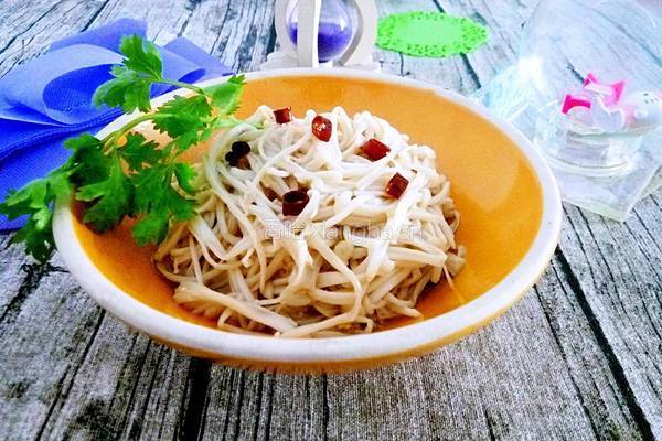麻辣金针菇的做法图解9