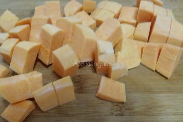 牛奶番薯糖水的做法图解2