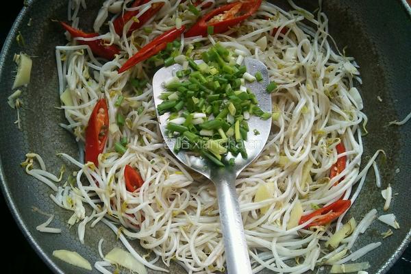 酸辣绿豆芽的做法图解6