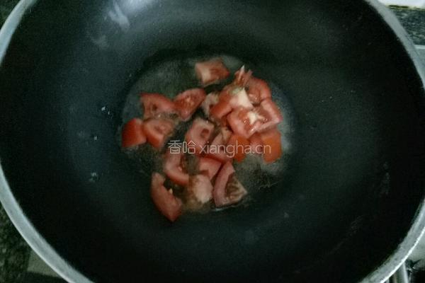 西红柿烧豆腐的做法图解5