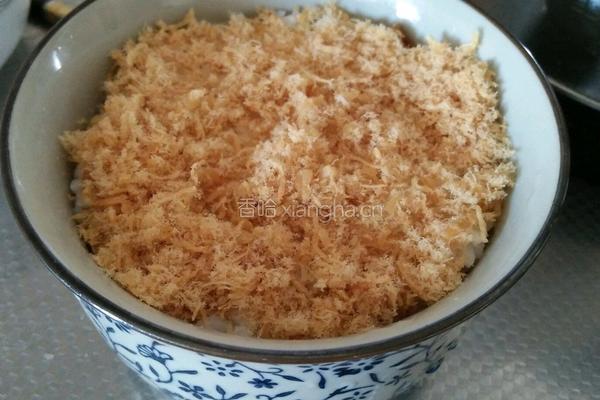 肉松饭的做法图解3