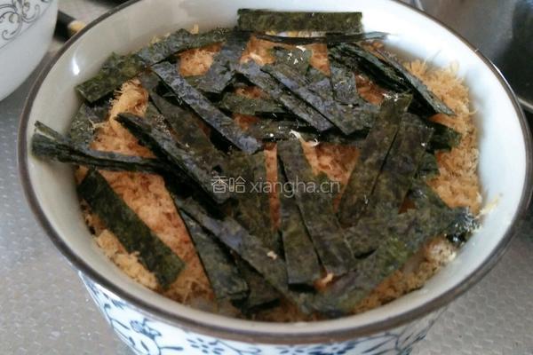 肉松饭的做法图解4