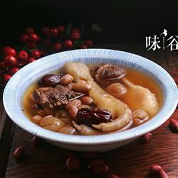 鸡脚花生汤的做法[图]