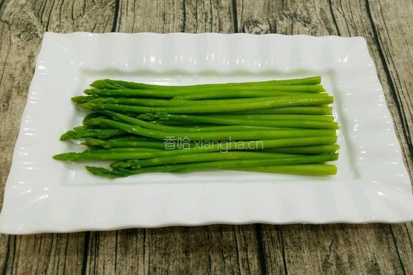 白灼芦笋的做法图解4