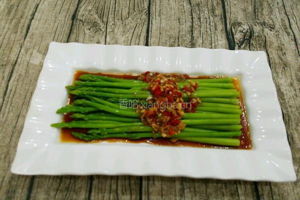 白灼芦笋的做法图解8