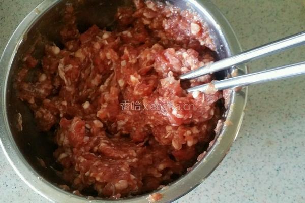 汉堡肉的做法图解2