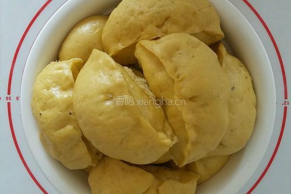 芹菜馅南瓜蒸饺的做法图解7