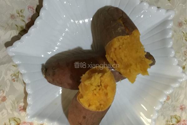 微波炉烤地瓜的做法图解4
