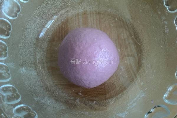紫薯花样馒头的做法图解1