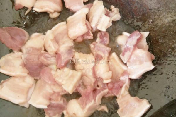 猪肉炒木耳的做法图解5