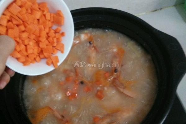 砂锅虾粥的做法图解7