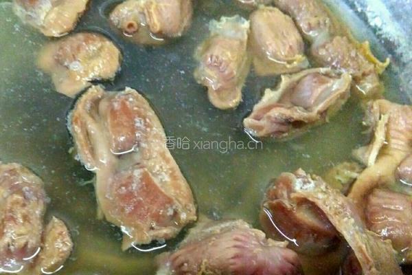 香糟鸡胗的做法图解4