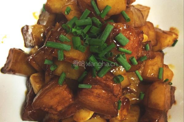 土豆烧猪肉的做法图解10