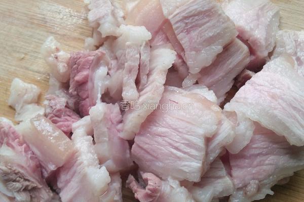苦瓜回锅肉的做法图解4