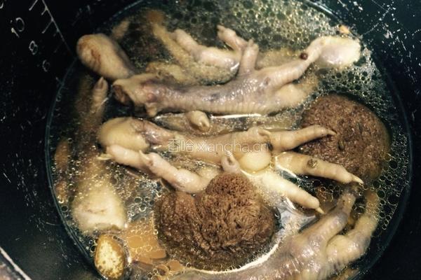 猴头菇煲鸡爪的做法图解6