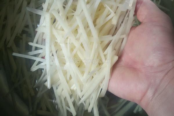 炒土豆丝的做法图解3