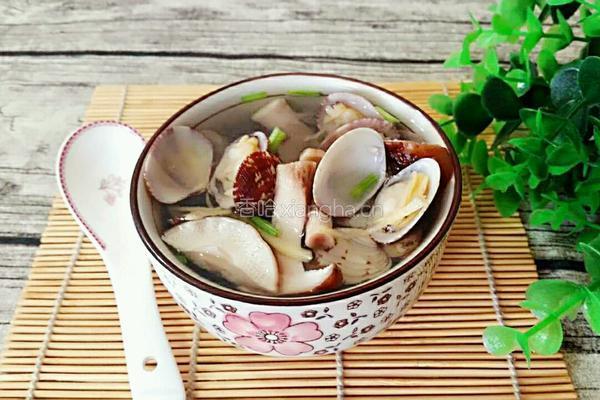 花甲香菇汤