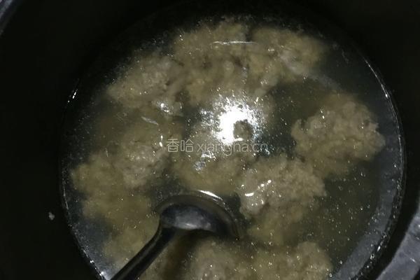 猪肉丸子汤的做法图解9