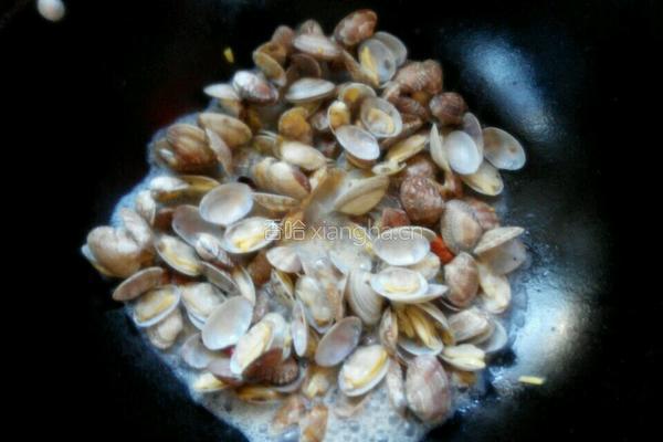 香辣花蛤的做法图解6