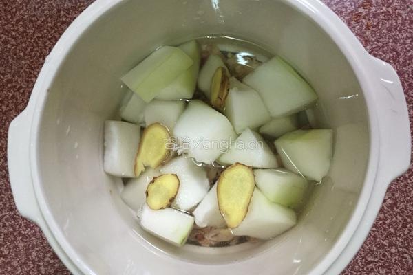 冬瓜炖鸡汤的做法图解4