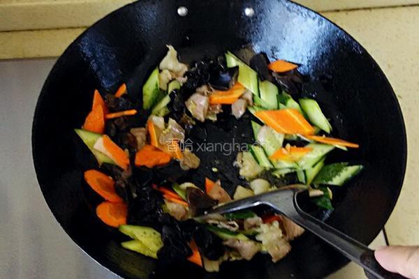 家常木须肉的做法图解6