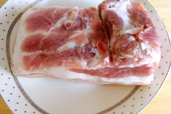 蒜泥白肉卷的做法图解1