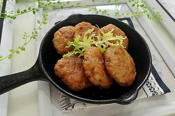 藕饼的做法图解18