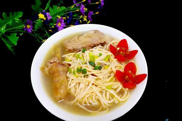 鸡汤面的做法图解5