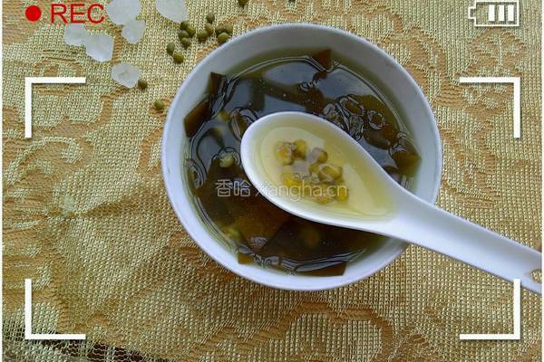 绿豆海带汤的做法图解4