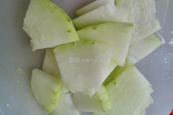 冬瓜烧肉的做法图解4