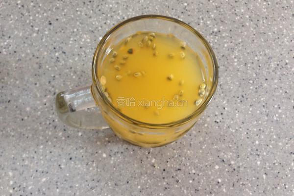 百香果茶的做法图解3
