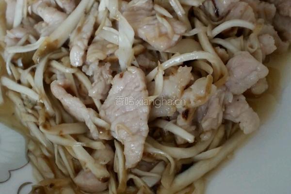 蘑菇肉片的做法图解8