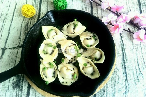 煎馄饨的做法图解10