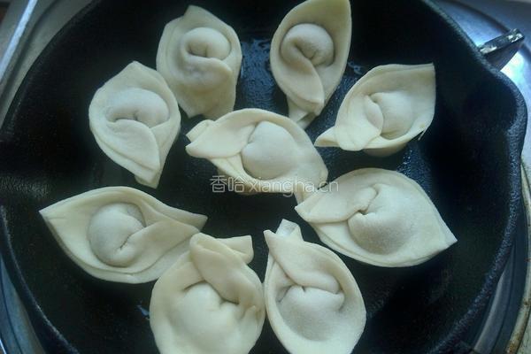 煎馄饨的做法图解7