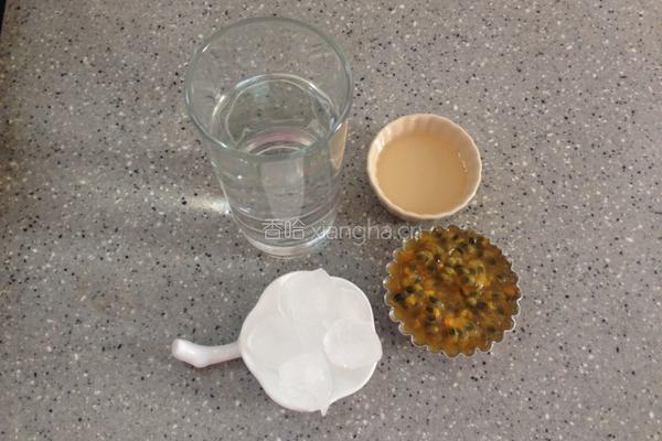 百香果蜂蜜茶的做法图解1