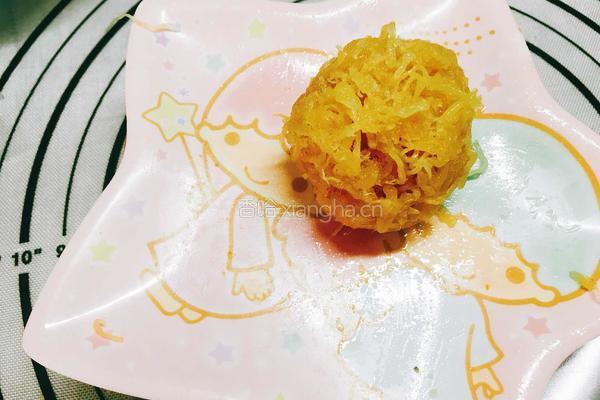 肉松蛋黄馅的做法图解8