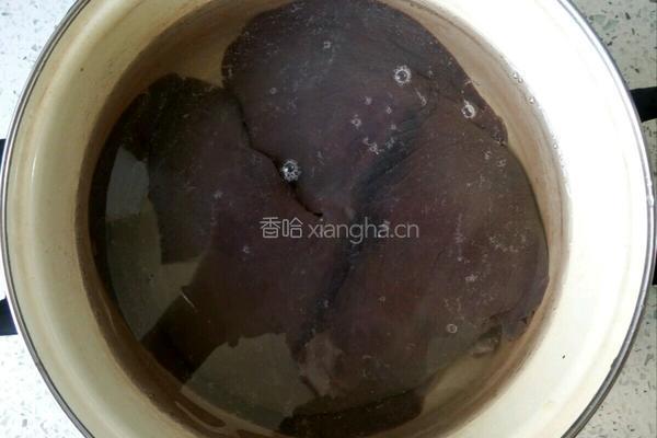盐水猪肝的做法图解2