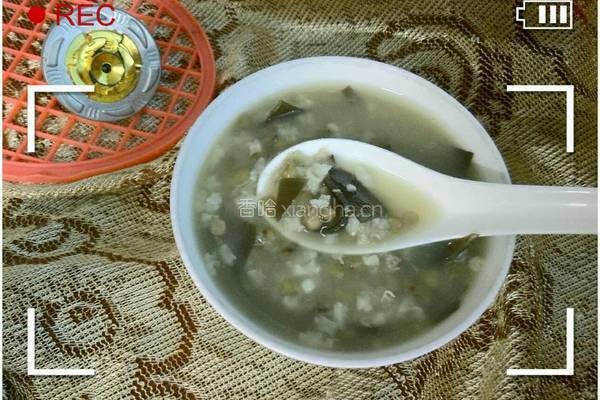 海带绿豆粥