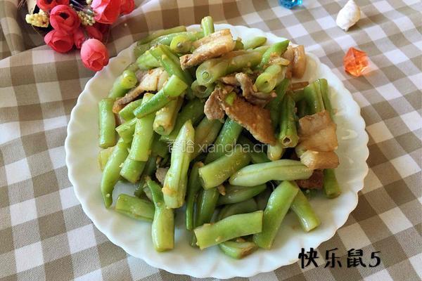 猪肉炒豆角的做法图解10