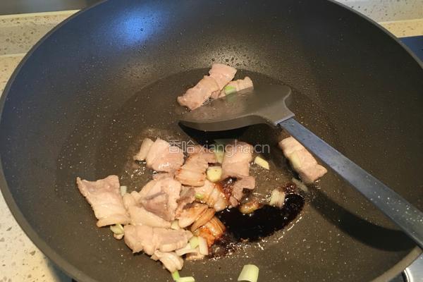 猪肉炒豆角的做法图解5
