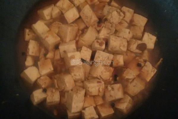 红烧豆腐的做法图解5