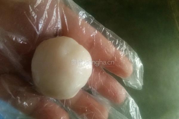 椰丝月饼的做法图解9