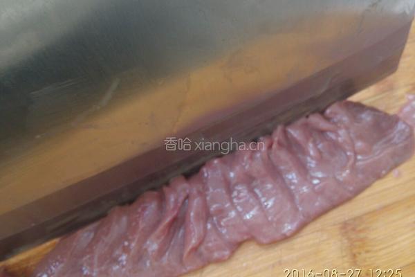 凉拌腰花的做法图解4