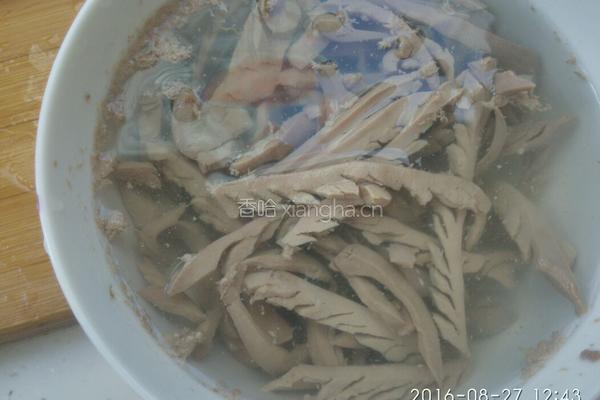 凉拌腰花的做法图解8
