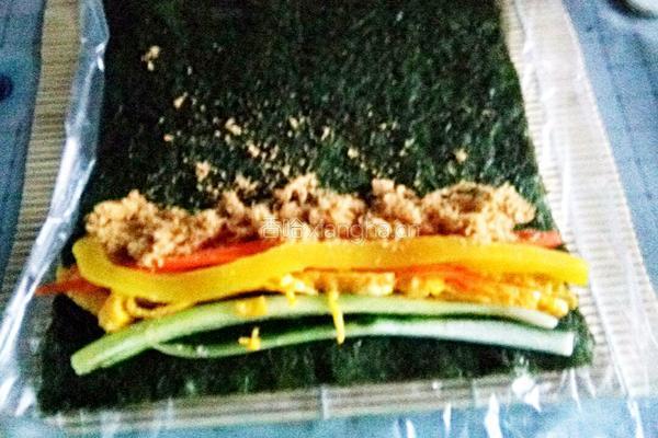 花式寿司的做法图解9