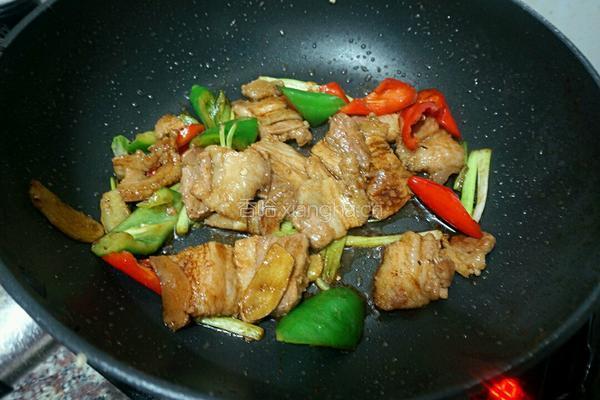 葱爆五花肉的做法图解7
