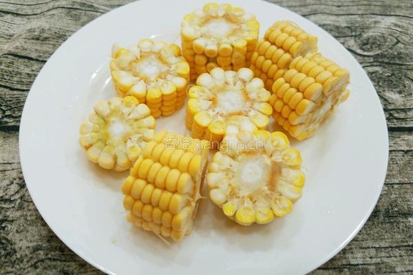 红烧玉米排骨的做法图解2